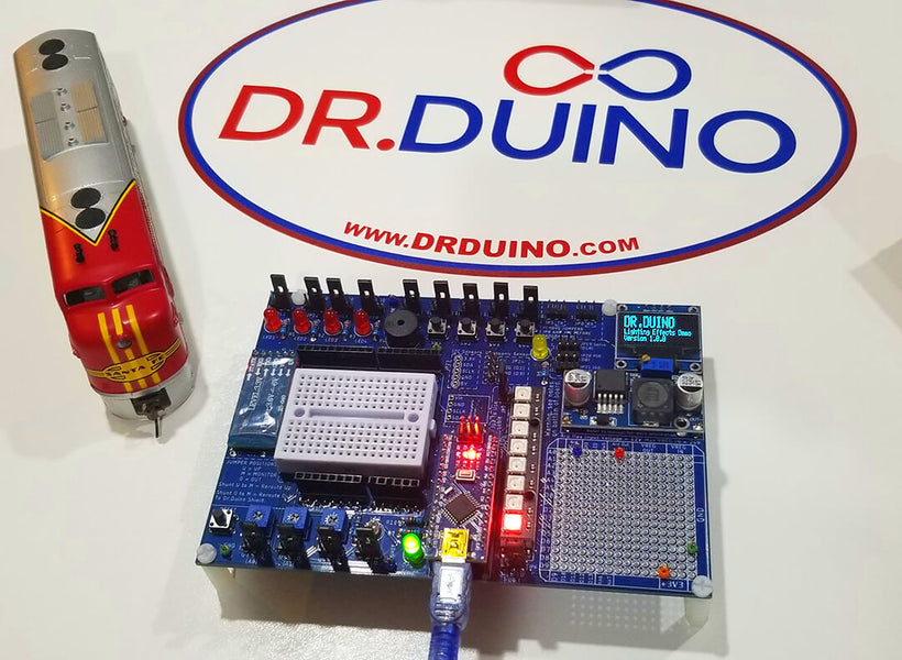 Dr.Duino Explorer & Model Rail Road Lighting Effects